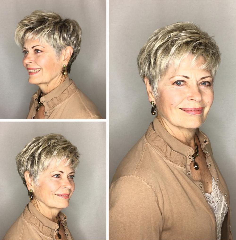 60 Best Hairstyles and Haircuts for Women Over 60 to Suit ... (500 x 509 Pixel)