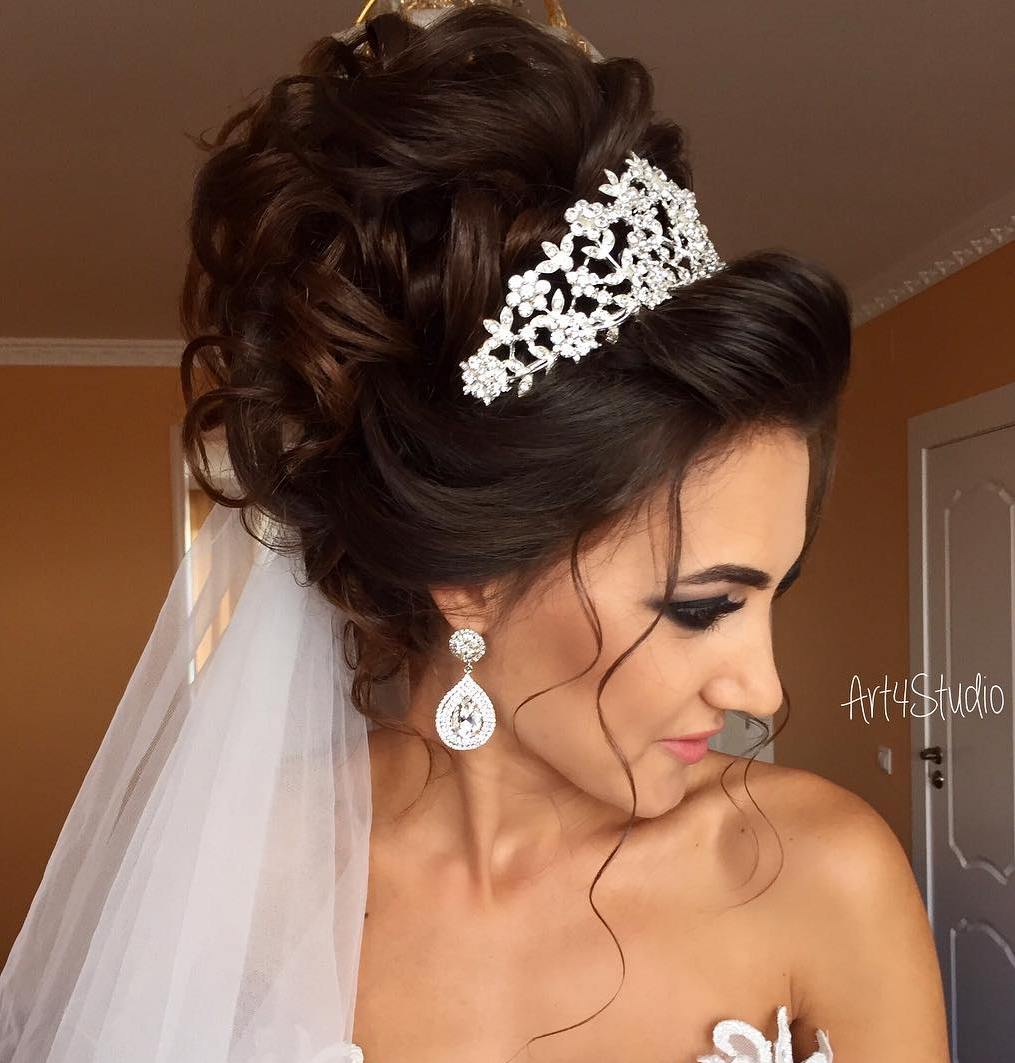 40 Gorgeous Wedding Hairstyles for Long Hair (500 x 524 Pixel)