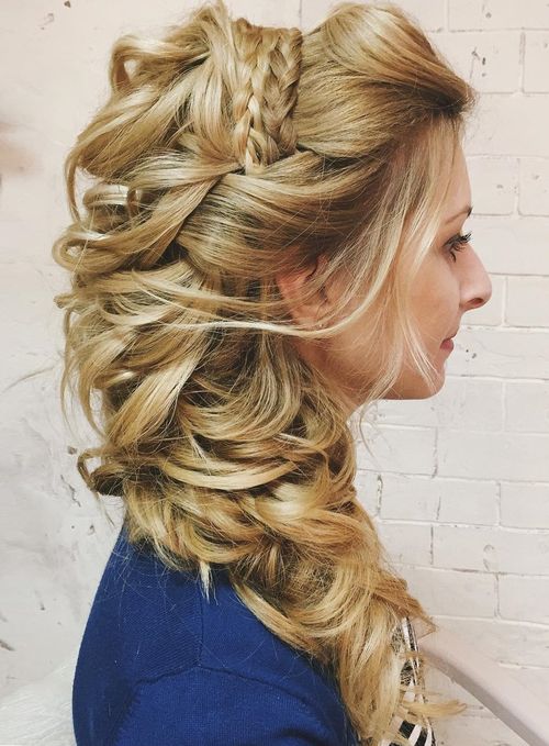 Long Hair Wedding Styles