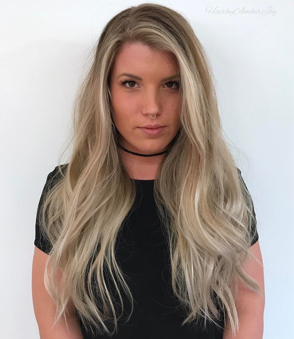 40 Cute Long Blonde Hairstyles for 2021 (500 x 576 Pixel)