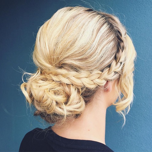 20 Lovely Wedding Guest Hairstyles (500 x 500 Pixel)