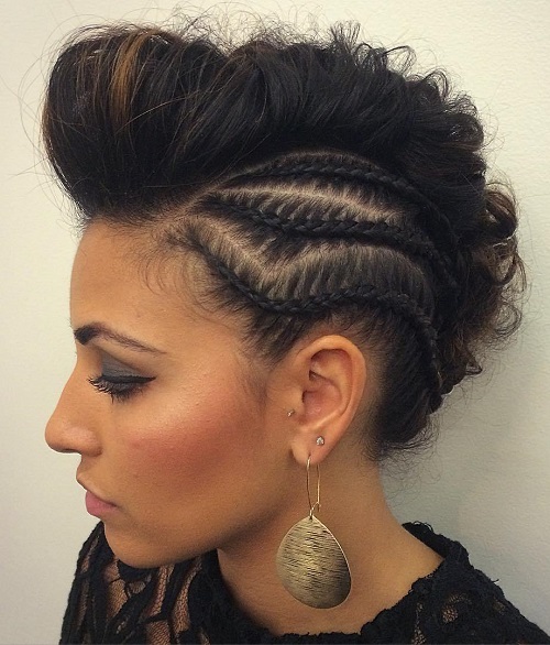 20 Lovely Wedding Guest Hairstyles (500 x 586 Pixel)