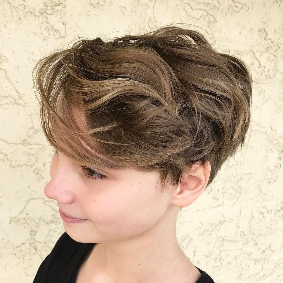 40 Stylish Hairstyles and Haircuts for Teenage Girls (500 x 500 Pixel)