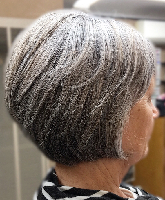 The Best Hairstyles and Haircuts for Women Over 70 (500 x 604 Pixel)