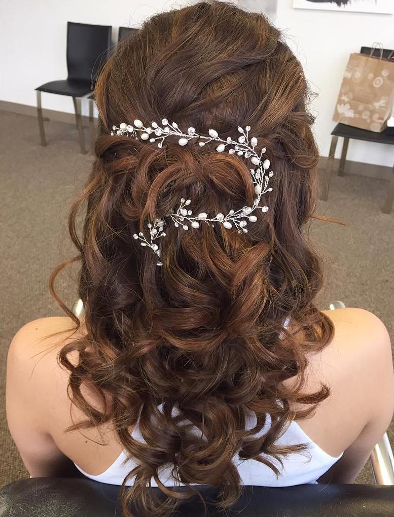 Half Up Half Down Wedding Hairstyles - 50 Stylish Ideas ... (500 x 656 Pixel)