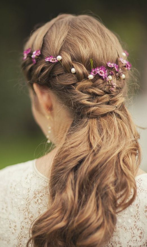 Half Up Half Down Wedding Hairstyles - 50 Stylish Ideas ... (500 x 839 Pixel)