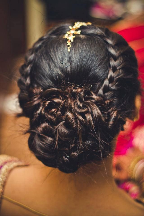 Hairstyles for Indian Wedding - 20 Showy Bridal Hairstyles (500 x 750 Pixel)