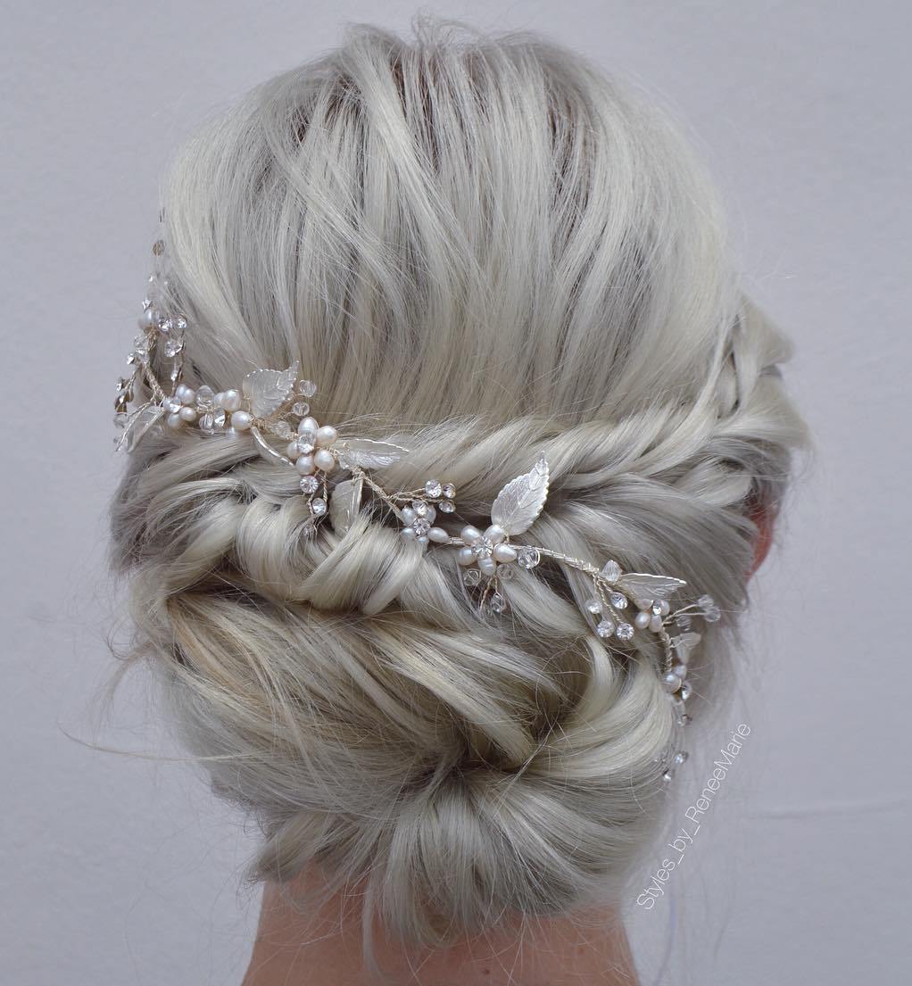 40 Chic Wedding Hair Updos for Elegant Brides (500 x 541 Pixel)