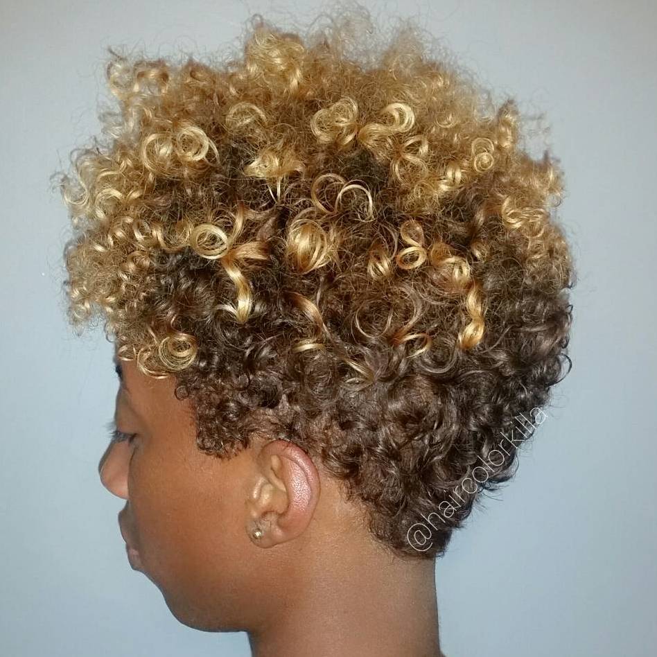 40 Cute Tapered Natural Hairstyles for Afro Hair (500 x 500 Pixel)