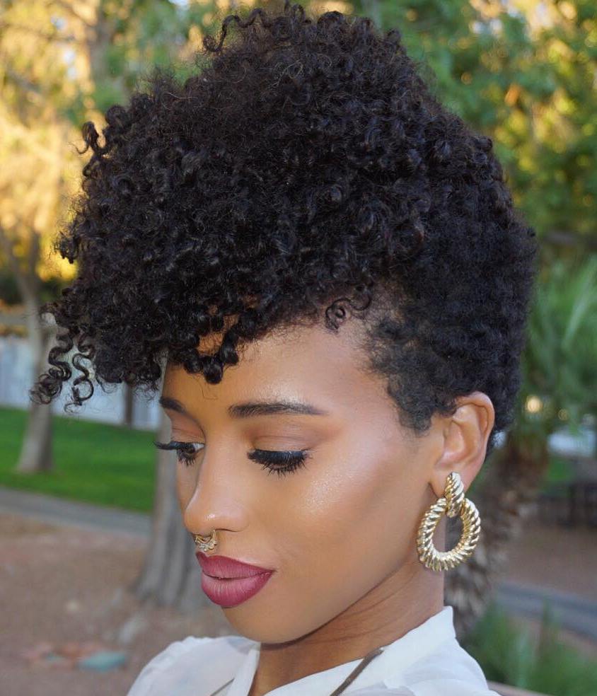 40 Cute Tapered Natural Hairstyles for Afro Hair (844 x 984 Pixel)