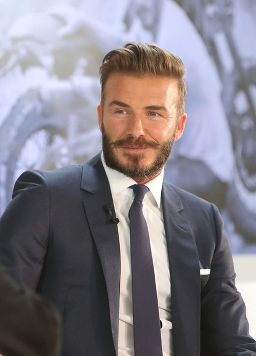 David Beckham Undercut 2022