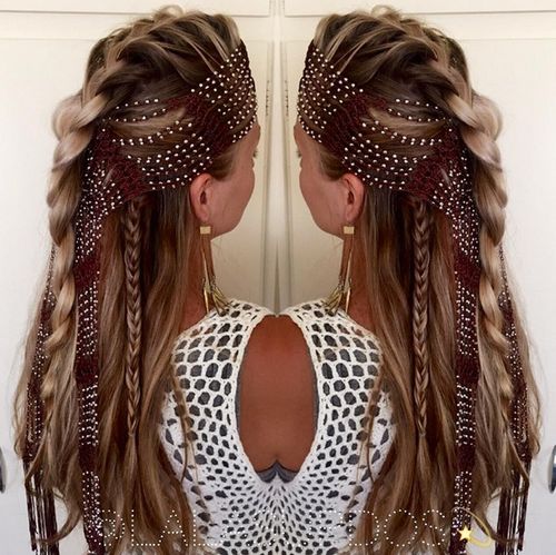 50 Half Up Half Down Hairstyles for Everyday and Party Looks (500 x 499 Pixel)