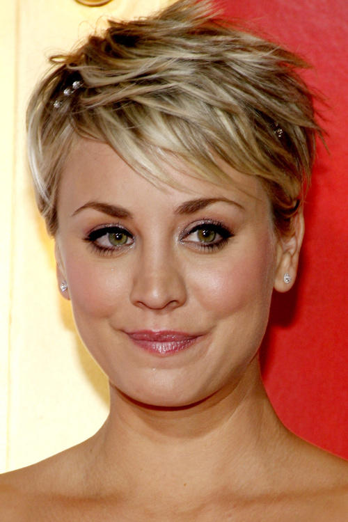 Photo for short pixie haircuts with blonde highlights