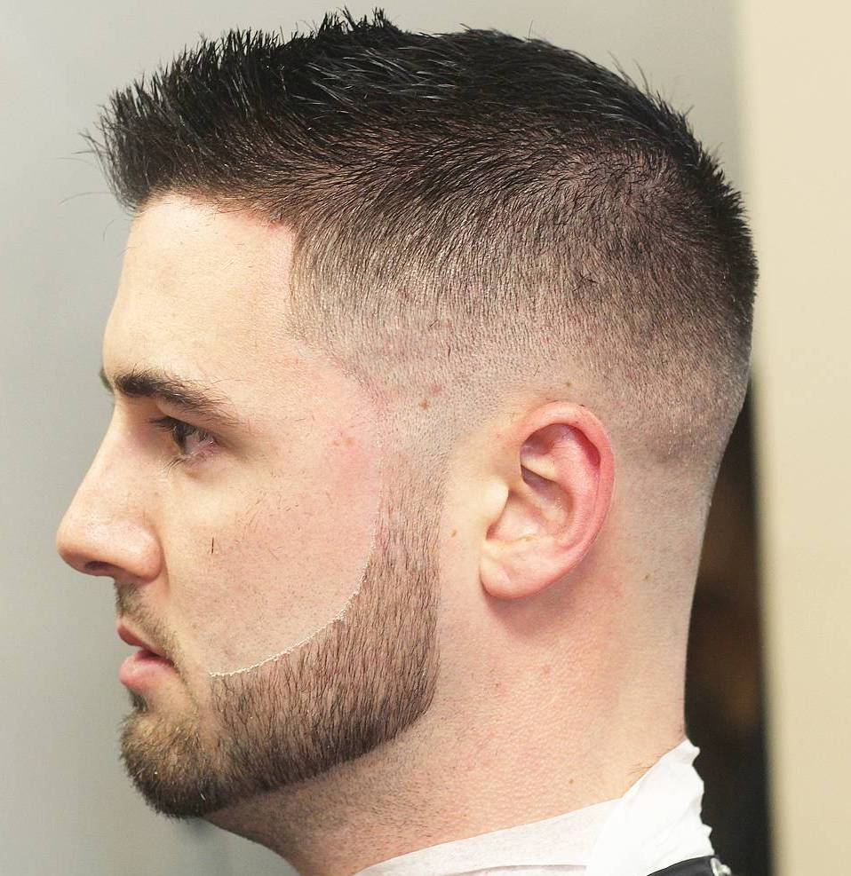 Mens Fade Haircuts For Thin Hair Images