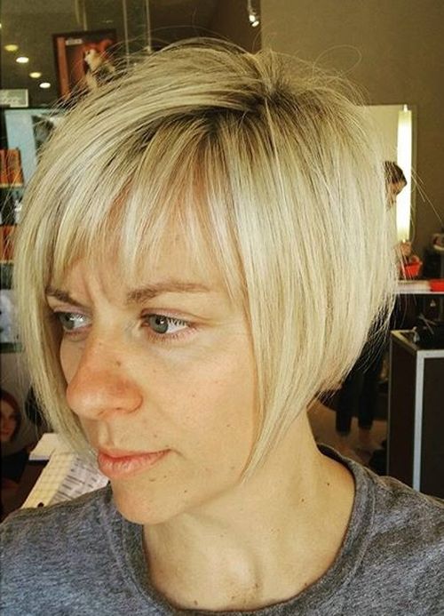 40 Сharming Short Fringe Hairstyles for Any Taste and Occasion (500 x 693 Pixel)