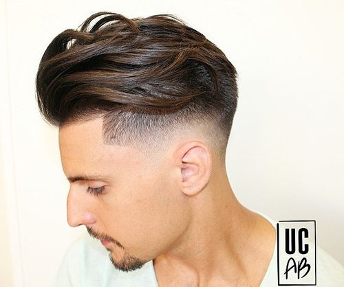 40 Superb Comb Over Hairstyles for Men (500 x 418 Pixel)