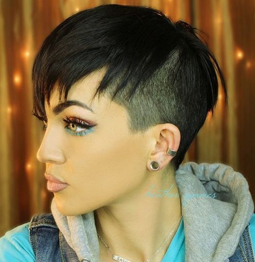 Top 40 Hottest Very Short Hairstyles for Women (500 x 513 Pixel)