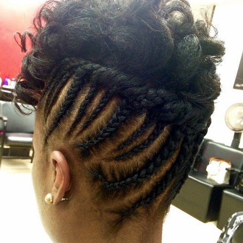 50 Cute Updos for Natural Hair