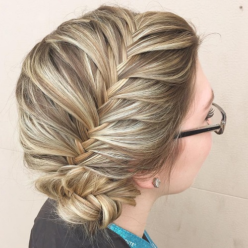 Updo Low Bun Hairstyles Pictures