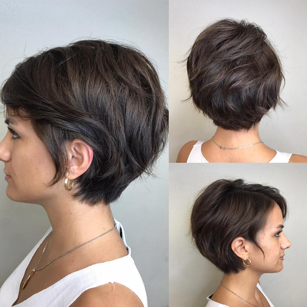 70 Cute and Easy-To-Style Short Layered Hairstyles (499 x 499 Pixel)