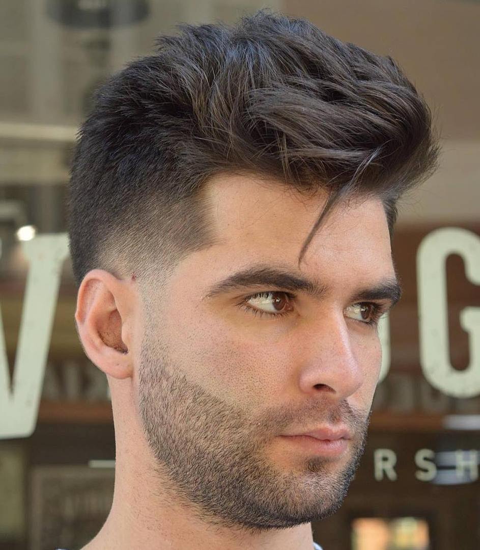 30 Spiky Hairstyles for Men in Modern Interpretation (500 x 572 Pixel)