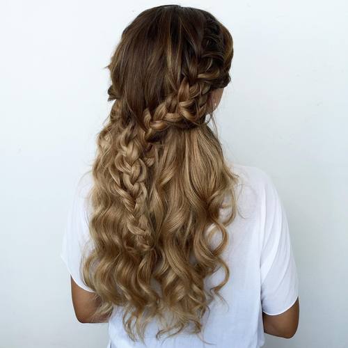 40 Two French Braid Hairstyles for Your Perfect Looks (500 x 500 Pixel)