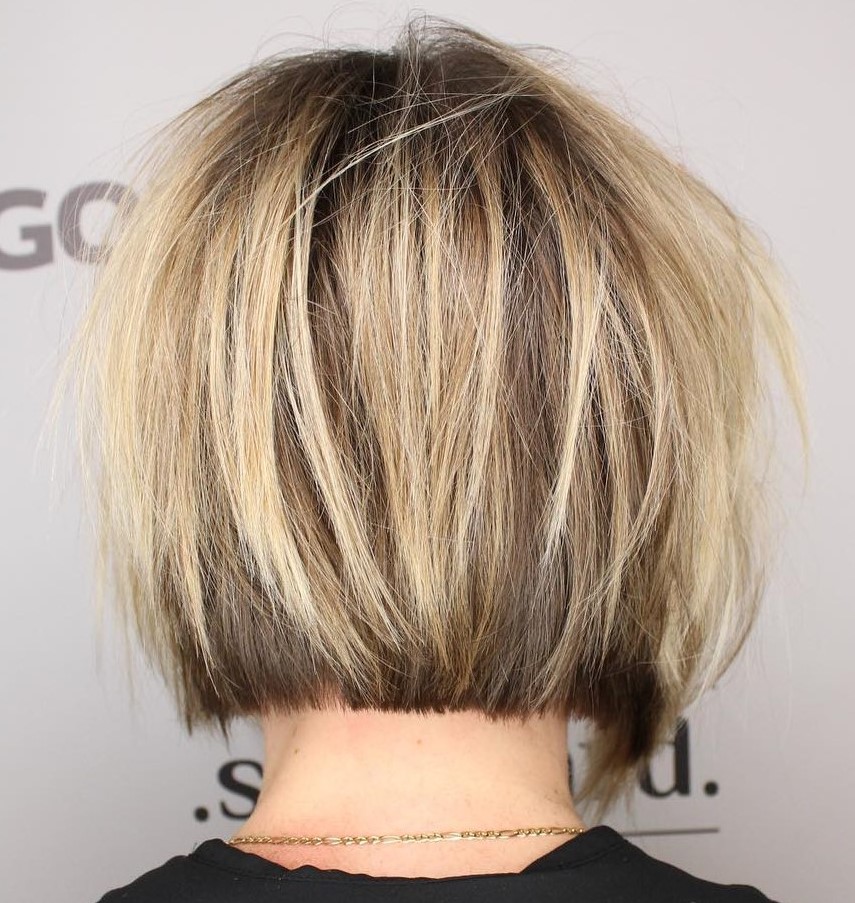 70 Cute and Easy-To-Style Short Layered Hairstyles (500 x 528 Pixel)