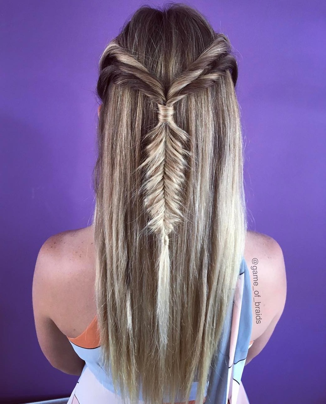 30 Gorgeous Braided Hairstyles For Long Hair (500 x 618 Pixel)