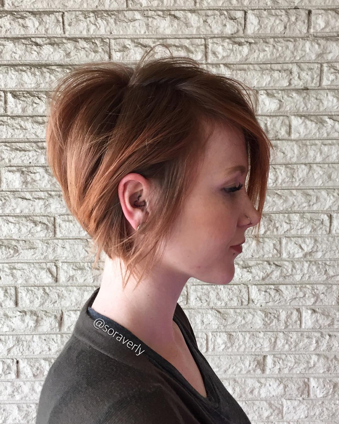 70 Cute and Easy-To-Style Short Layered Hairstyles (499 x 624 Pixel)