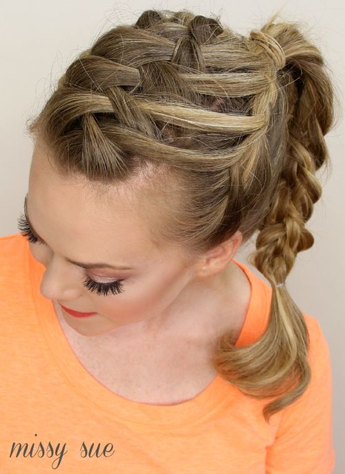 40 Two French Braid Hairstyles for Your Perfect Looks (500 x 686 Pixel)