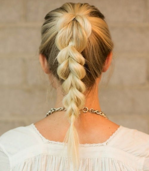 38 Quick and Easy Braided Hairstyles (500 x 576 Pixel)