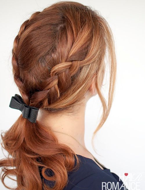 Braided Ponytail Hairstyles | 40 Cute Ponytails with Braids (500 x 655 Pixel)
