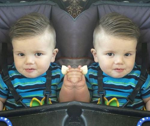 20 Сute Baby Boy Haircuts (500 x 420 Pixel)
