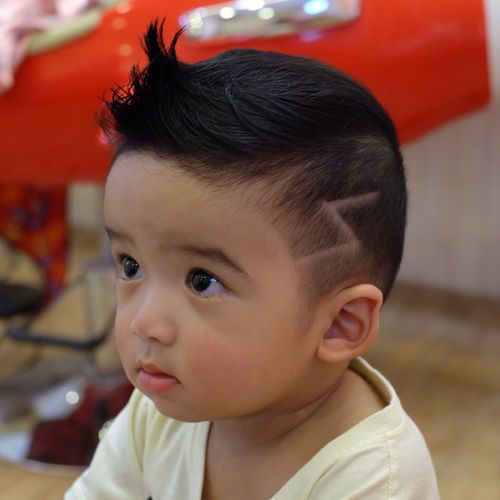 Short Hair Cut Baby Boy Photos