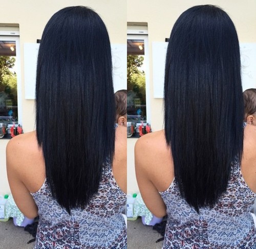 40 V-Cut and U-Cut Hairstyles to Angle Your Strands to ... (500 x 485 Pixel)