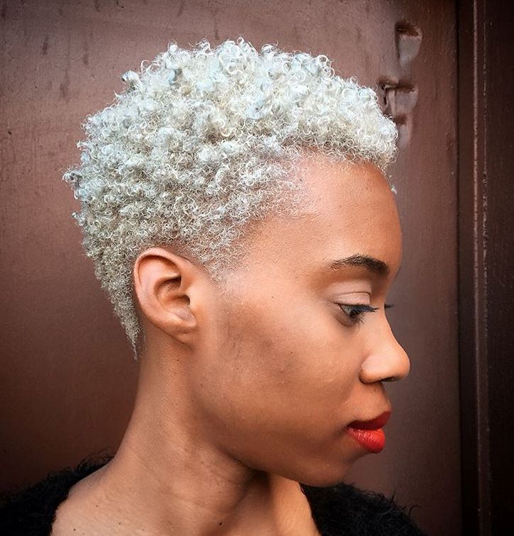 40 TWA Hairstyles That Are Totally Fabulous | Blonde TWA ...