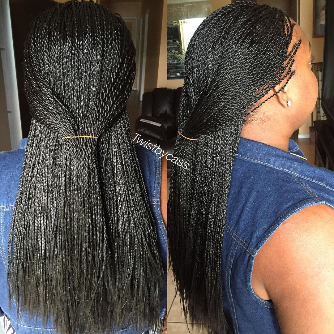 Senegalese Twists - 60 Ways to Turn Heads Quickly (500 x 500 Pixel)