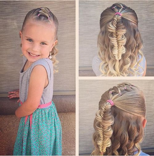 20 Adorable Toddler Girl Hairstyles (500 x 506 Pixel)