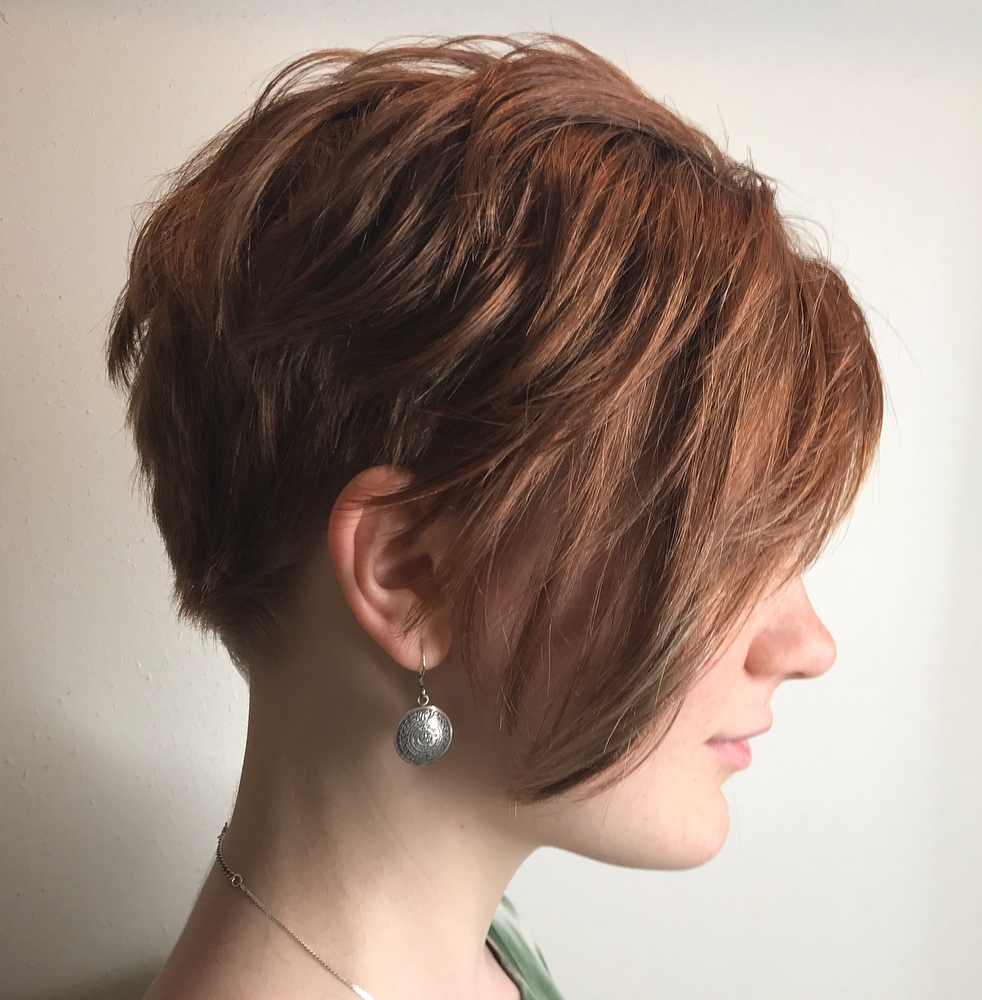 40 Bold and Gorgeous Asymmetrical Pixie Cuts (500 x 509 Pixel)