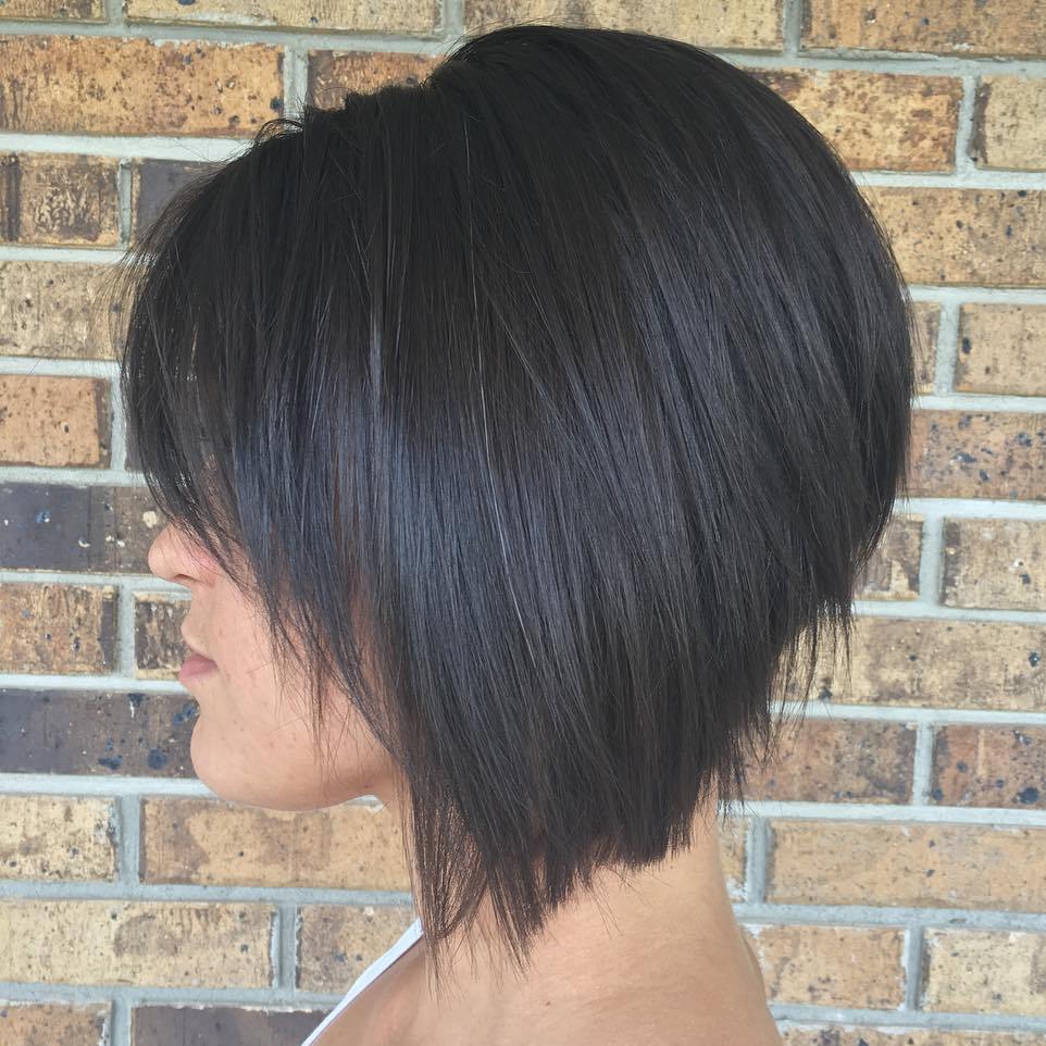 Pictures Of Stacked Bob Haircuts Front And Back