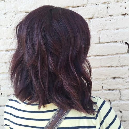 Mahogany Red Brown Hair Color