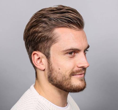 40 Best Haircuts for a Receding Hairline | The Right ... (500 x 464 Pixel)