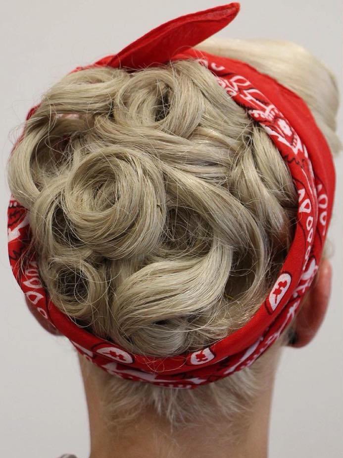 20 Gorgeous Bandana Hairstyles for Cool Girls (500 x 667 Pixel)