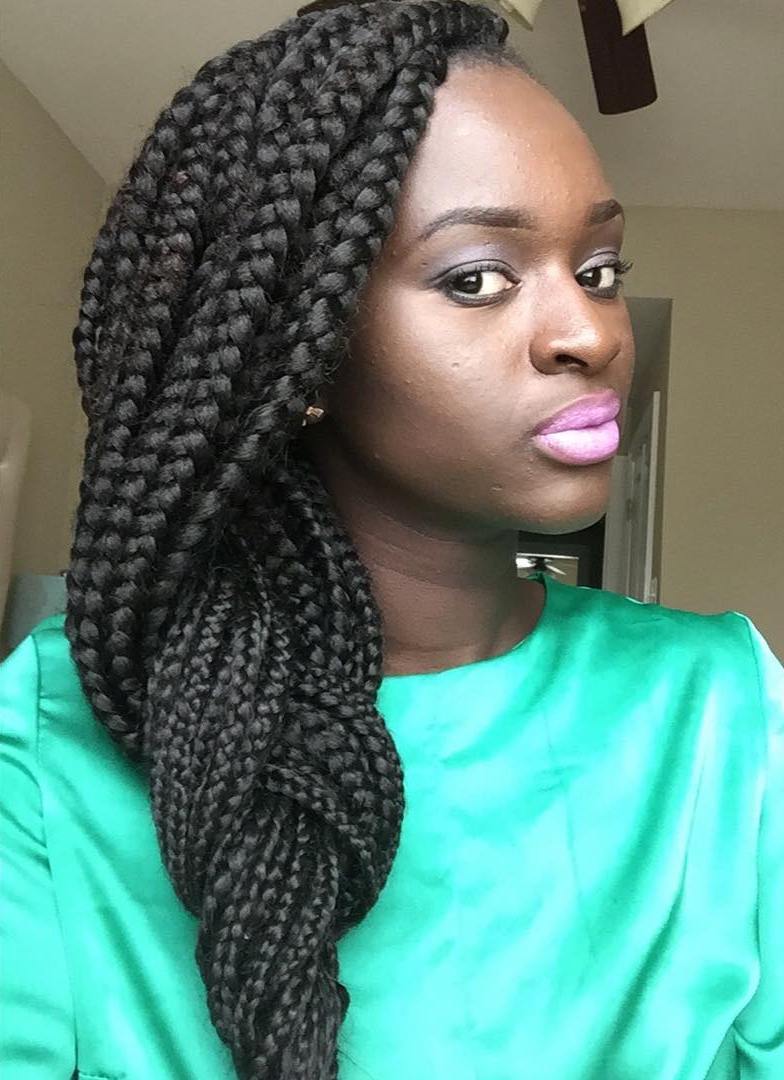 Hairstyles With Braiding Weave