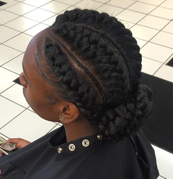 20 Under Braids Ideas to Disclose Your Natural Beauty (729 x 753 Pixel)