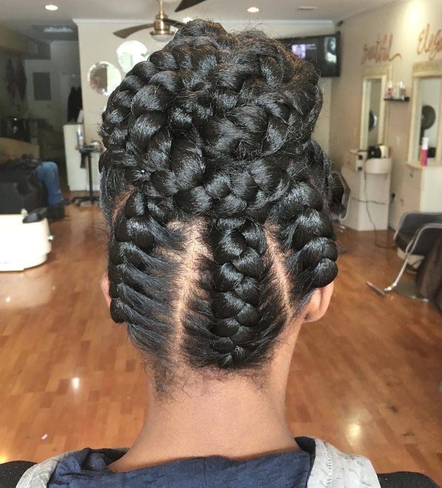 20 Under Braids Ideas to Disclose Your Natural Beauty (906 x 1002 Pixel)