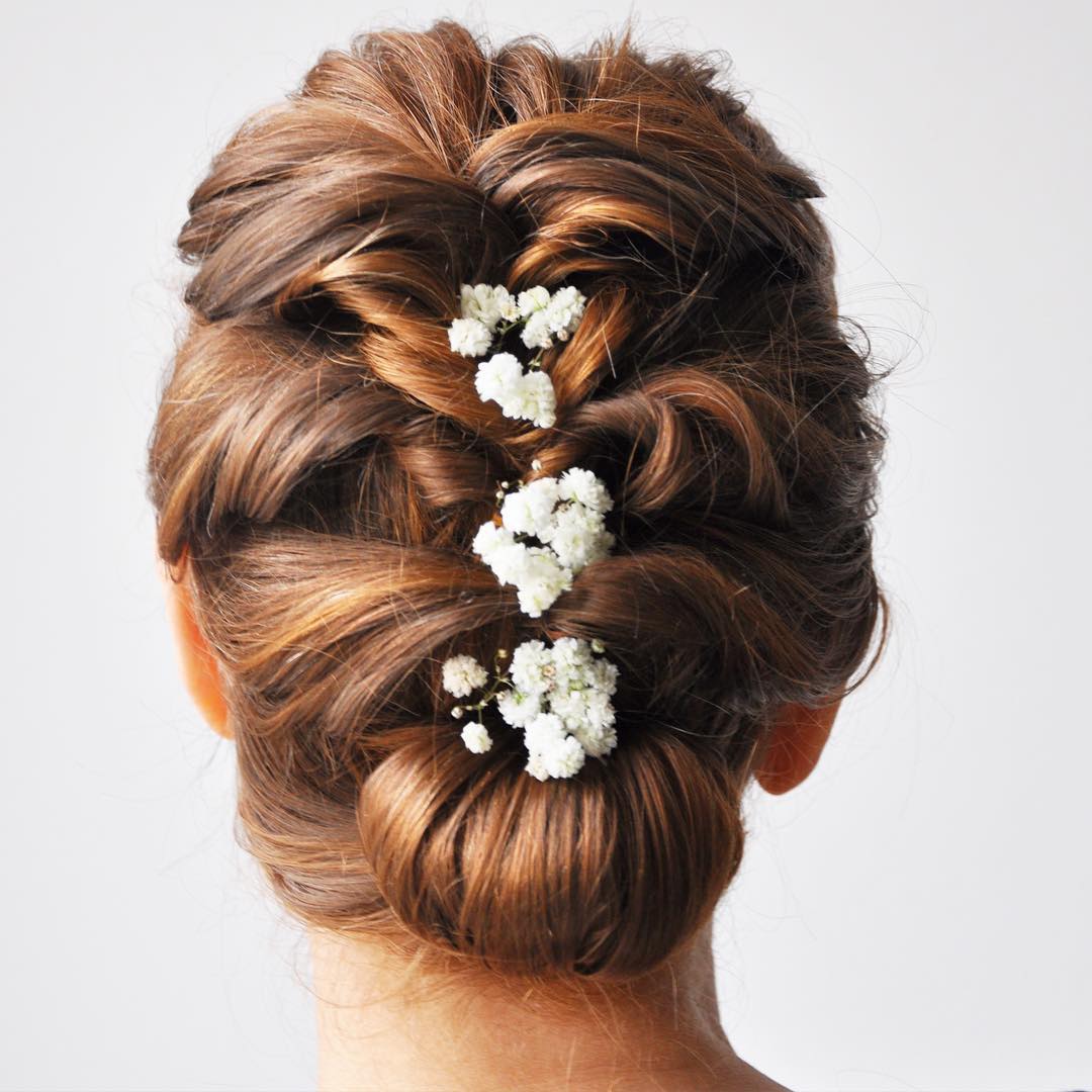 Top 20 Wedding Hairstyles for Medium Hair (500 x 500 Pixel)