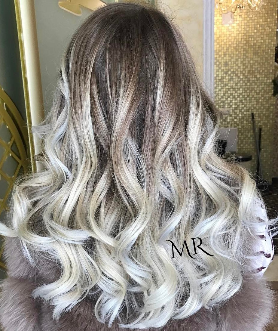 silver frosted hair