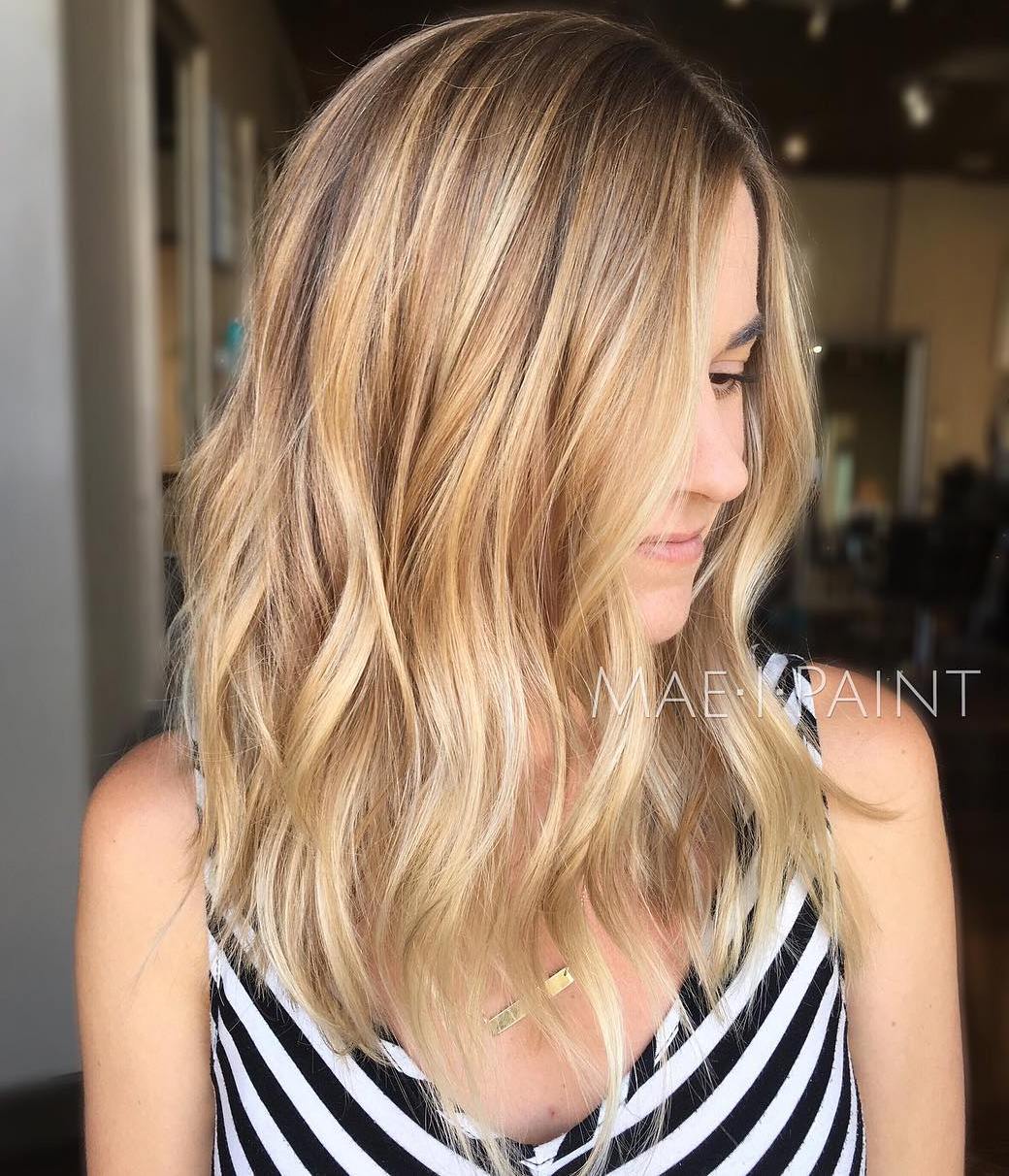 40 Styles with Medium Blonde Hair for Major Inspiration (500 x 583 Pixel)