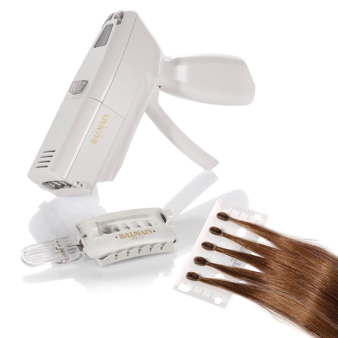 This Hair Extension Machine Is 